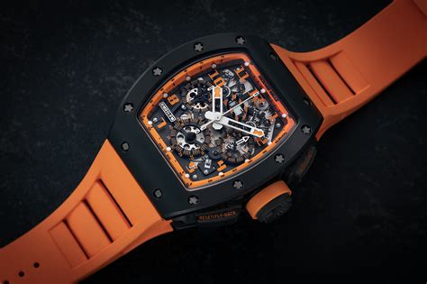 richard mille ceramic chronograph.